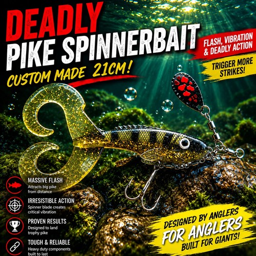 Big pike fishing custom - big,