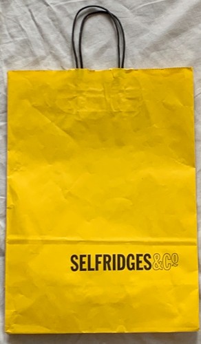 Selfridges yellow gift - yellow,