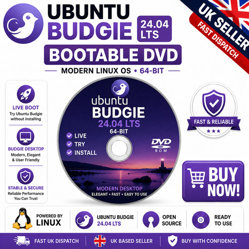 Ubuntu budgie linux bootable - linux,
