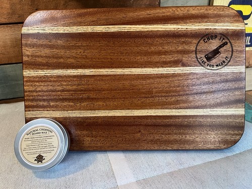 Hand made wooden chopping - wooden,