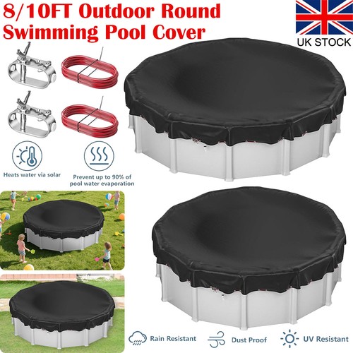 8ft 10ft swimming pool cover - 8ft,