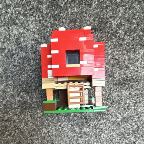 Lego red white - red/white, mushroom