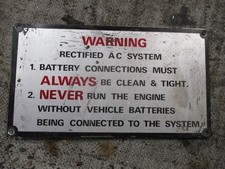 Land Rover ex MOD rectified AC