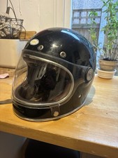 Bell Bullitt Retro Full Face Motorcycle Helmet - Black