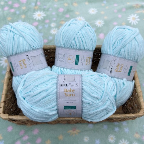 Aldi crafty baby yarn - aldi, sky