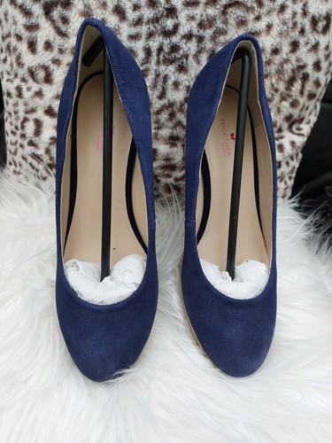 Royal blue together suede - blue,