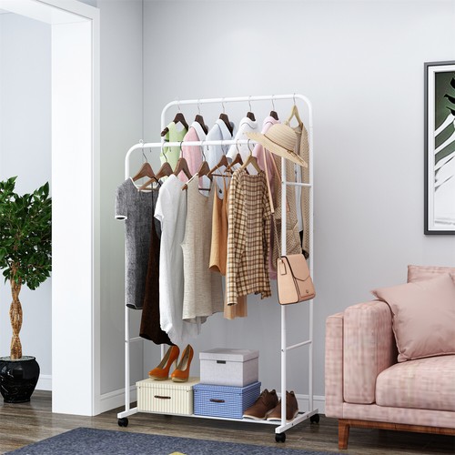 Metal clothing garment rack - metal,