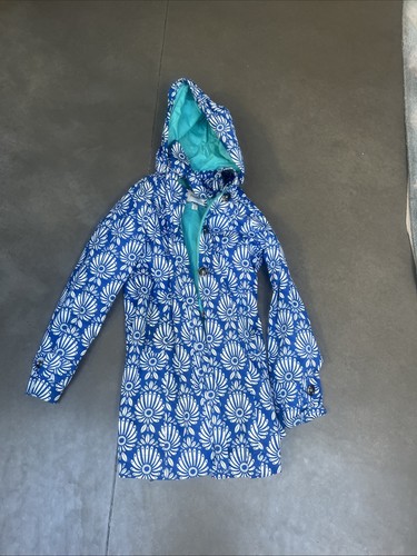 Blue white hatley raincoat - blue, &