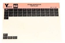 OEM Yamaha XM001-63 1990