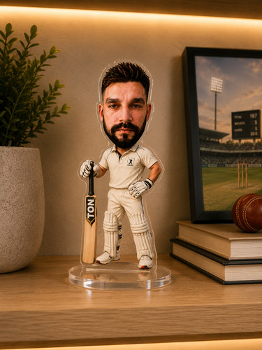 Personalised cricket player - personalised,