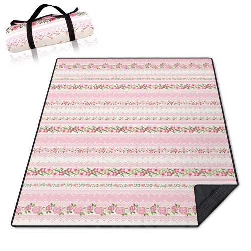 Qwpmvhsak pink flower picnic - pink,