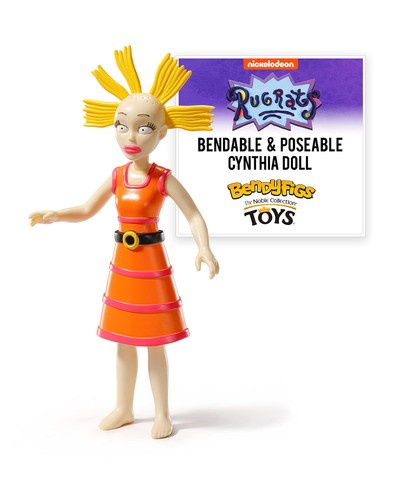 Bendyfigs rugrats cynthia doll - rugrats,