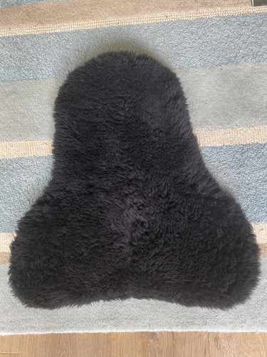 Griffin nuumed black wool - wool, seat