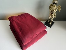 John Lewis Pure Silk Rich Red
