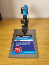 Blue Spot 180mm Bucket Trowel – Soft Grip Hand Tool DIY Masonry
