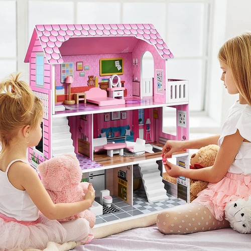 Kids wooden dolls - wooden,