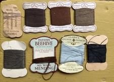 Assorted vintage mending threads 