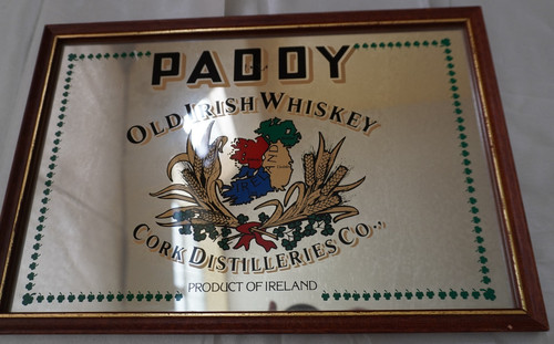 Paddy old irish whiskey - irish, 9×13"