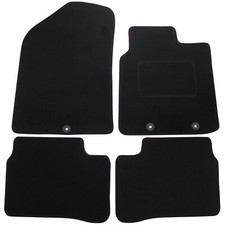 Fits Kia Picanto 2011-2017 Tailored Carpet Car Mats Black 4pc Floor Set