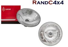  Series 1,2,3 Headlamps GENUINE LUCAS, Pair Land Rover 274783