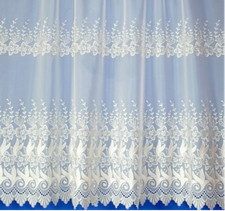 Selina CREAM EMBROIDERED SHEER