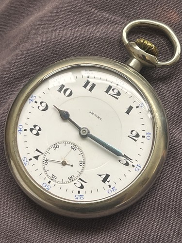 Vintage jewel pocket watch - 7,