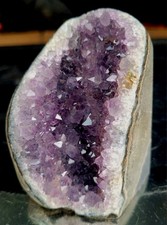 Natural Amethyst Druze Geode