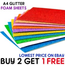 10 PCS A4 Glitter Premium