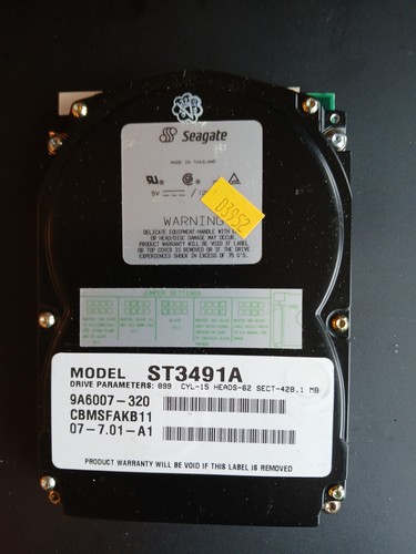 Seagate st3491a 428mb - 428mb, 3.5"