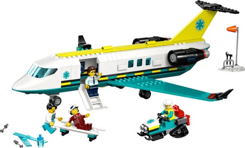Lego city air ambulance set - city,