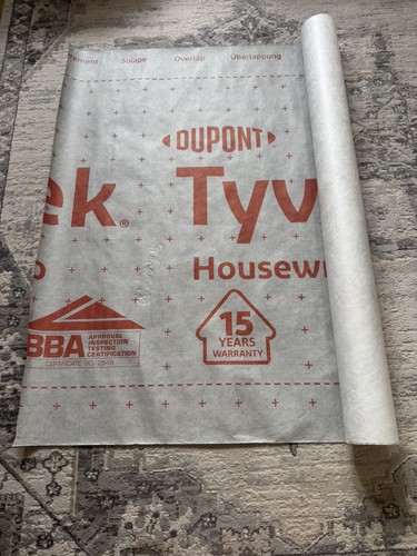 Tyvek house wrap membrane 4m - wrap,
