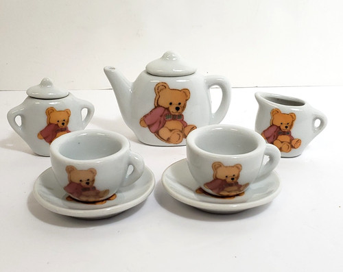 Vintage miniature tea - vintage, set
