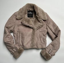 HOLLISTER Cropped Faux Fur