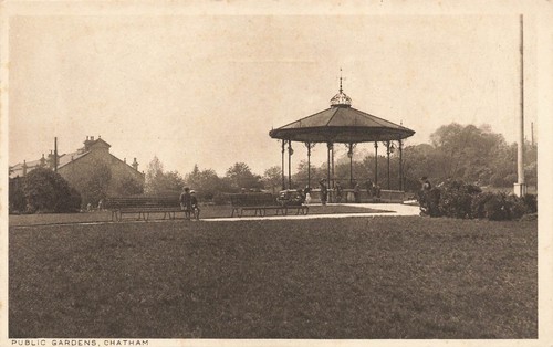 Public gardens chatham - gardens, band