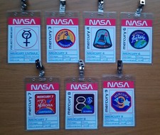 NASA Mercury Program - Clip-on