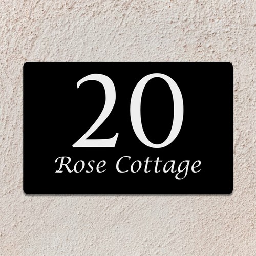 Personalised metal house - personalised,