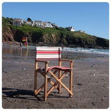 Wooden Director's Chair Folding Chair For Beach Picnic Garden Patio - Medici