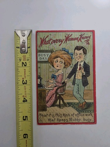 Marriage comic humor - marriage, postcard