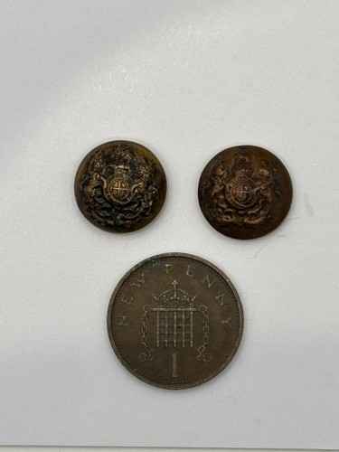 Buttons officers brass - , buttons,