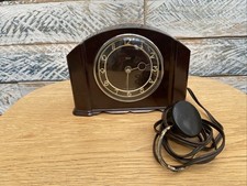 Vintage Smiths Sectric Bakelite Electric Mantel Clock - PRE-OWNED UNTESTED
