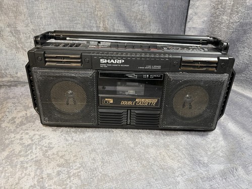 Sharp t234 radio - wq-t234, double
