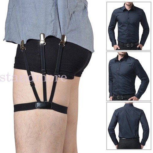 Pair mens shirt garters - pair,