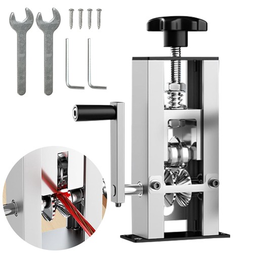 Hand crank wire stripper - wire,