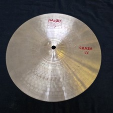 Paiste 2002 13 Inch Crash. Hardly Used Excellent Condition with Case