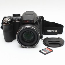 Fujifilm FinePix S4240 Digital Camera 14MP + 8GB SD Card Working Please Read