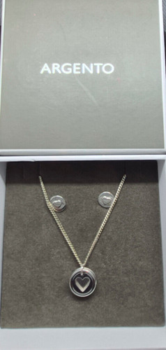 Argento sterling silver heart
