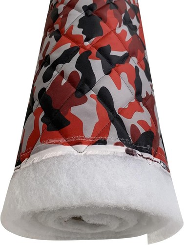 Camo quilted fabric 4oz - quilted,