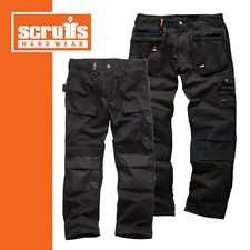 Scruffs WORKER PLUS / Worker Trousers | Trade Hard Wearing Work Trousers BLACK