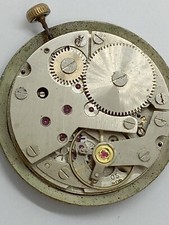 Vintage Pratina Cal. OSCO OS 800 Watch Movement Good Balance Main Spring READ!
