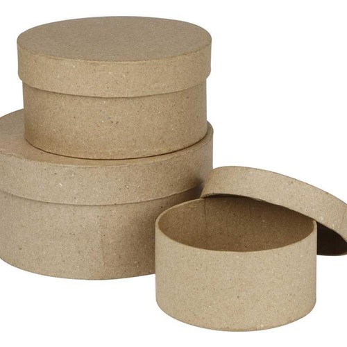 Round shaped boxes - 3,